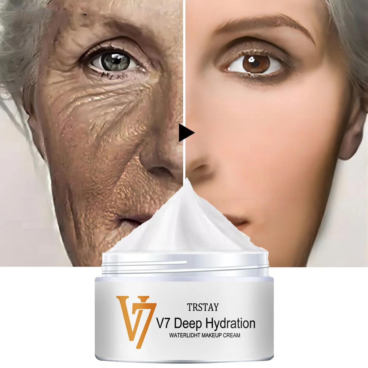 

Тональный крем TRSTAY V7, глубоко увлажняющий и поливающий баланс, разница цвета кожи тела, уход за лицом для мам и детей