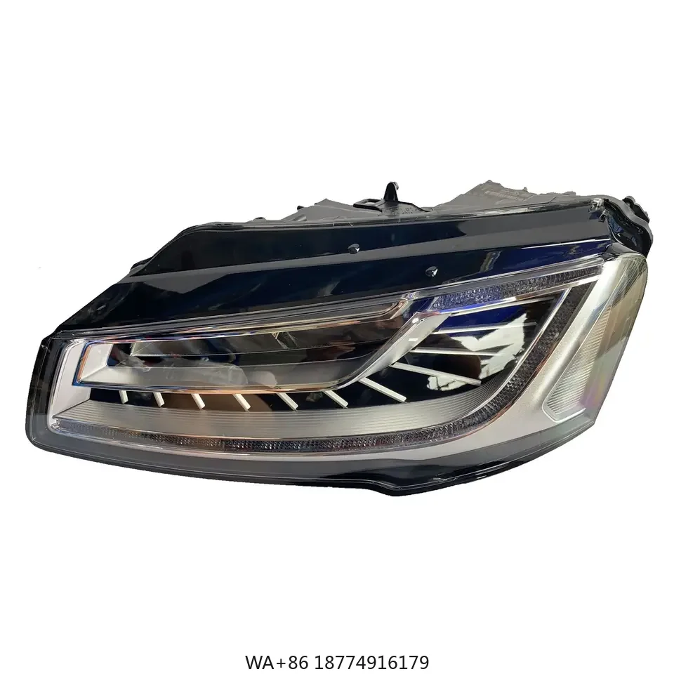 

For A8 D4 Series Automotive Lighting System A8 Car Headlight Hot Sell Bumper Assembly Full Nosecut Radiator Fan Tailgate