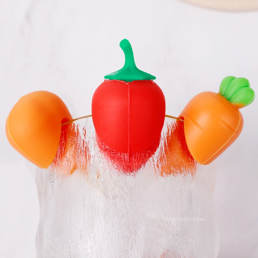 1pc Cute Silicone Pot Lid Anti-spill Rack Heat-resistant Anti-Overflow Stoppers Pot Cover Lifter Holder Creative Kitchen Tools