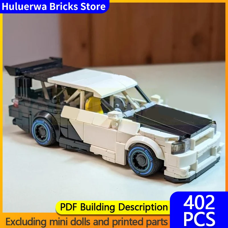 

Speed Racing Car Model MOC Building Bricks Skyline R34 Retro Wagon Modular Technology Gifts Holiday Assemble Children Toys Suit