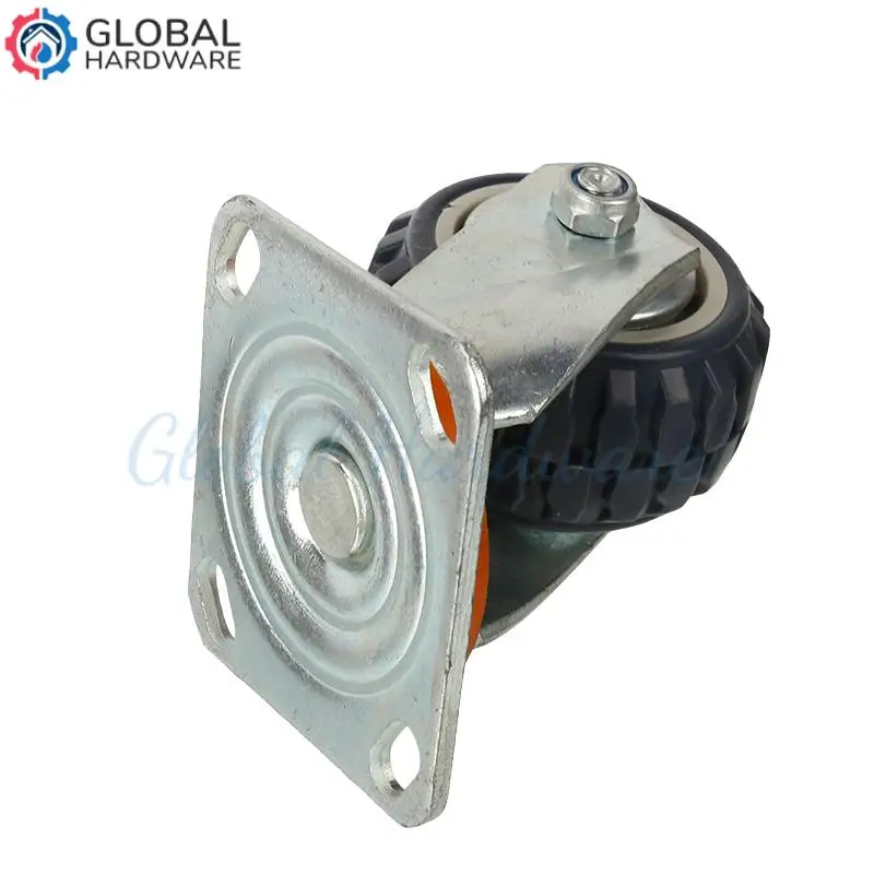 

4 Inch Industrial Universal Wheel - Heavy-duty Wear-resistant Micro-silent Caster with Directional Brake for Trolleys