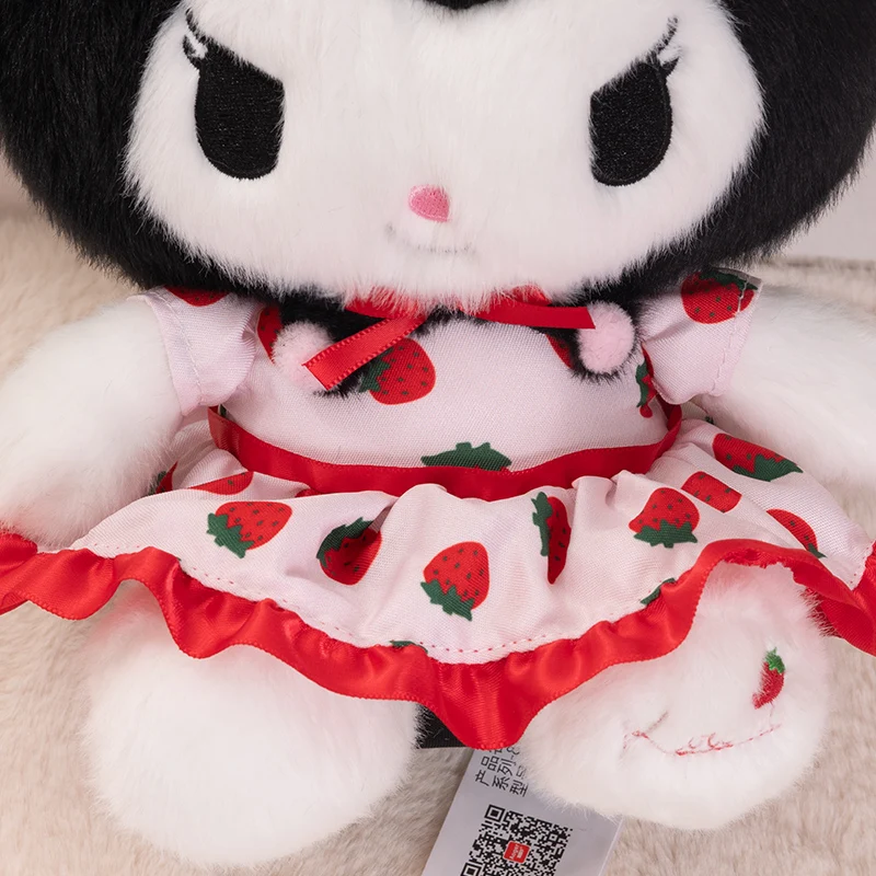 Kawaii Sanrio Plush Toys Hello Kitty My Melody Room Decor Kuromi Plushie Cinnamoroll Strawberry Doll Plush for Christmas Gifts