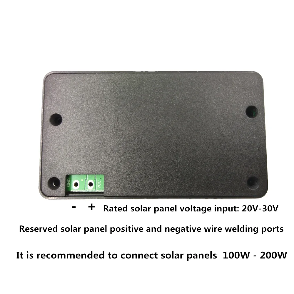 100W 12V to 5V Solar Folding Charger Regulator Control Board PCBA for Solar Mobile Phone Charger Panel