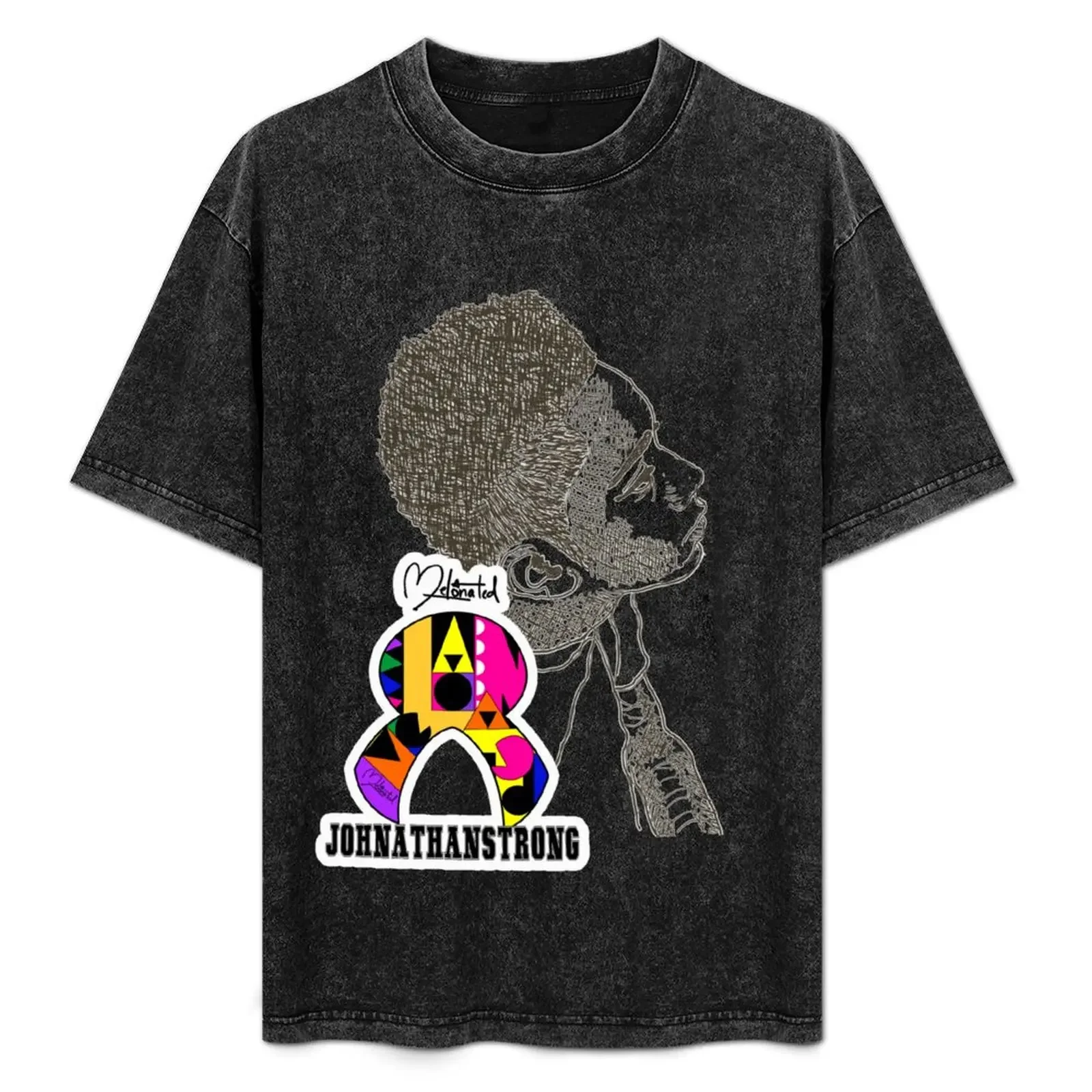 

Melanated Melon-JOHNATHANSTRONG T-Shirt Industrial Work Tee Shirt