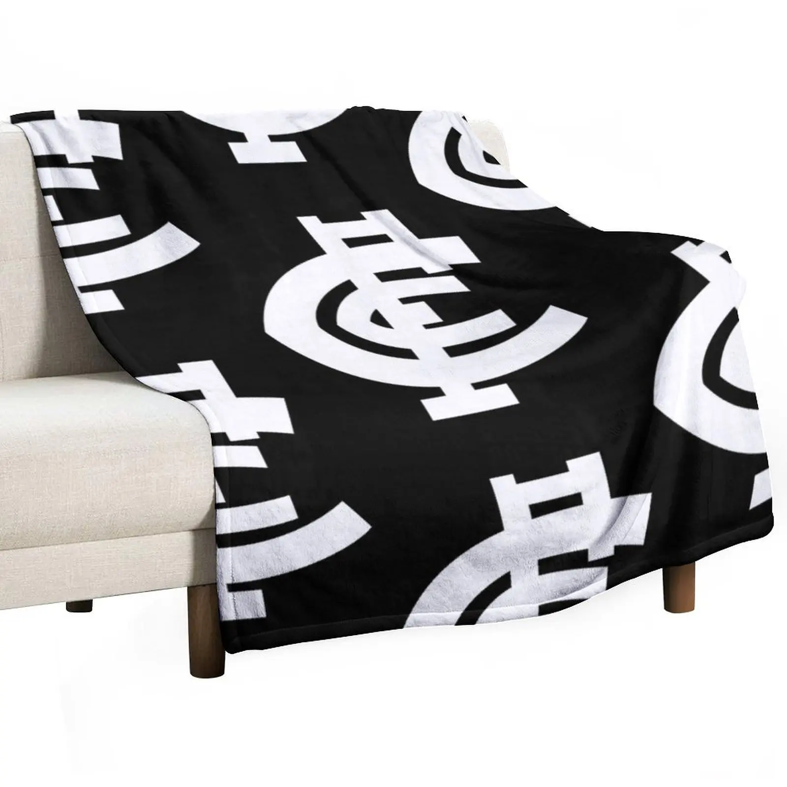 Carlton-logo Throw Blanket Blankets Sofas Of Decoration Single Sofa Quilt Bed linens Loose Shaggy Blankets