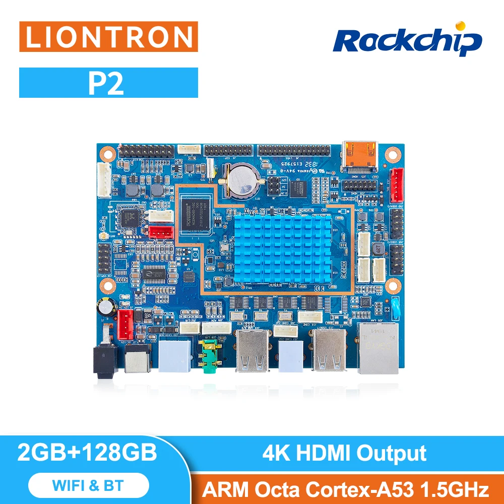 Liontron Mainboard Rockchip RK3368 Android PCBA Professional PCBA Circuit Embedded Quad Core Linux Development Board OEM ODM