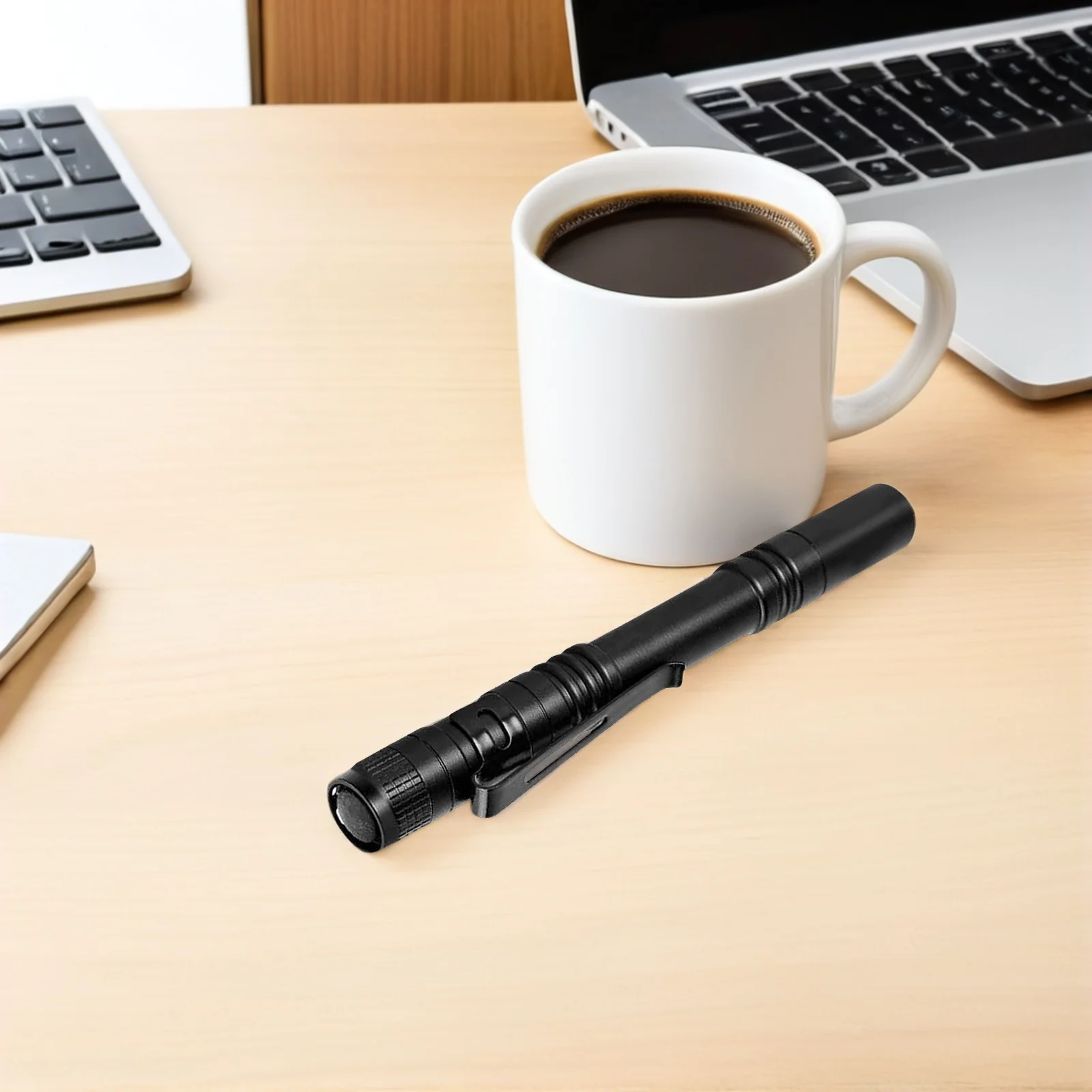 

20Pcs Metal Flashlight Clip Set Universal Pocket Buckle for Pen Light Torch - Secure Belt Mount Clip for Outdoor Adventure