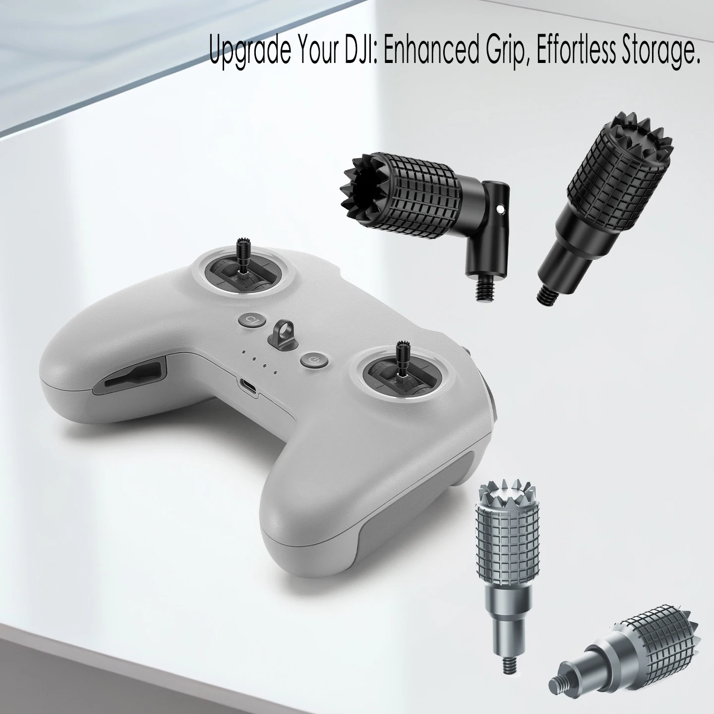 Picture 7: Foldable Remote Control Sticks For DJI RC N1 N2 N3 Thumb Rocker Joystick Replace for DJI RC 2 RC Pro 2 Drone FPV Controller