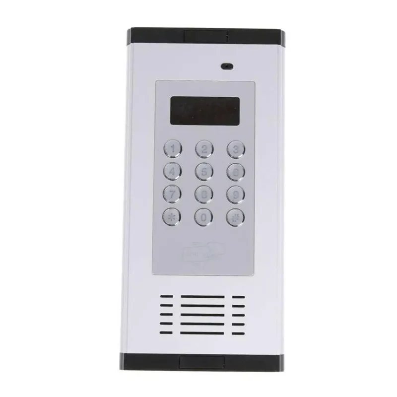 

RFID 2G 4G GSM intercom wireless door lock gate opener access 200 users apartment villa intercom