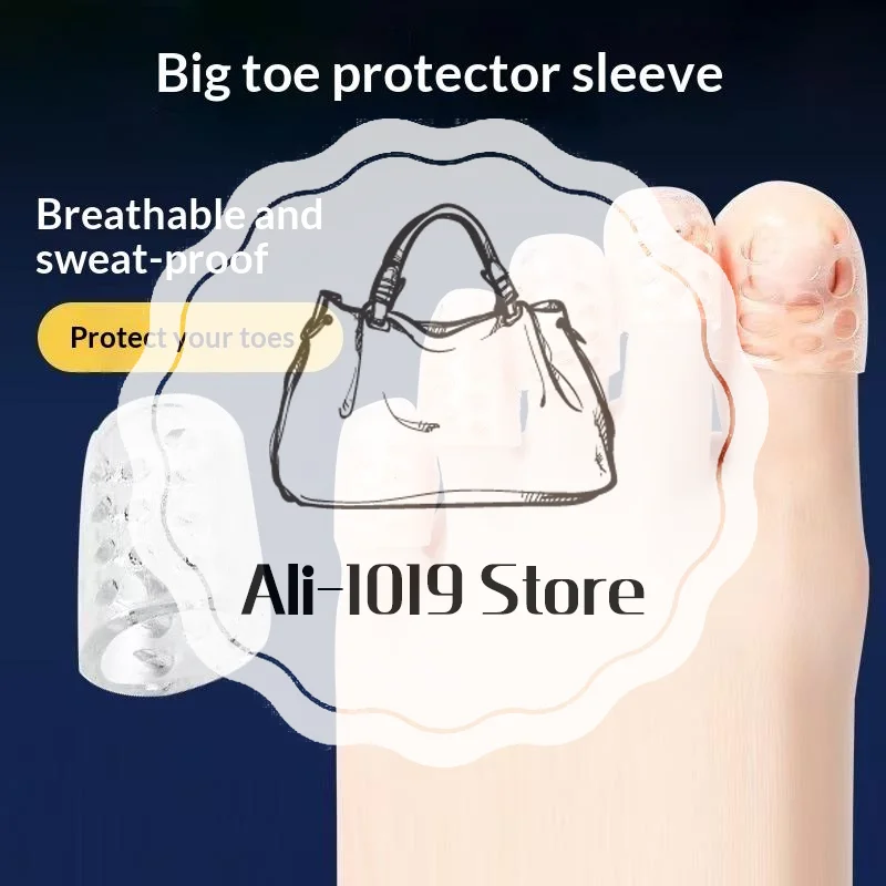 Silicone Toe Toe Covers Toe Caps Anti-Friction Breathable Toe Protector Prevents Blisters Toe Caps Cover Protectors Foot Care