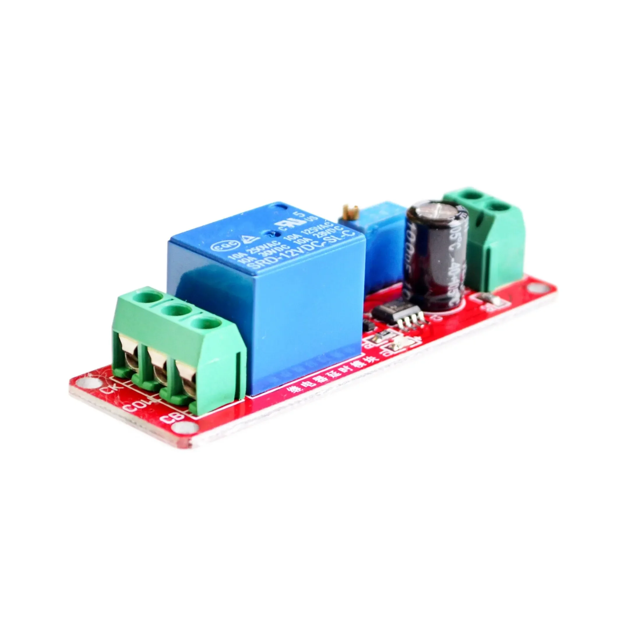 DC 12V Delay relay shield NE555 Timer Switch Adjustable Module 0~10S