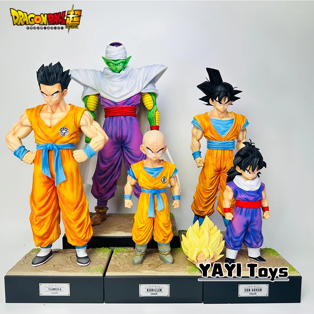 New Anime Dragon Ball Piccolo Figure Yamcha Son Gohan Anime Figure Kuririn Action Figures Pvc Statue Collectible Model Toys Gift