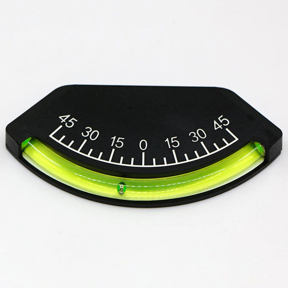 1pc 45 Degree High Precision Inclinometer Level Gauge For Off-Road Vehicle Ship 90*42*10 Mm For Off-road 4x4 Vehicles ATV's