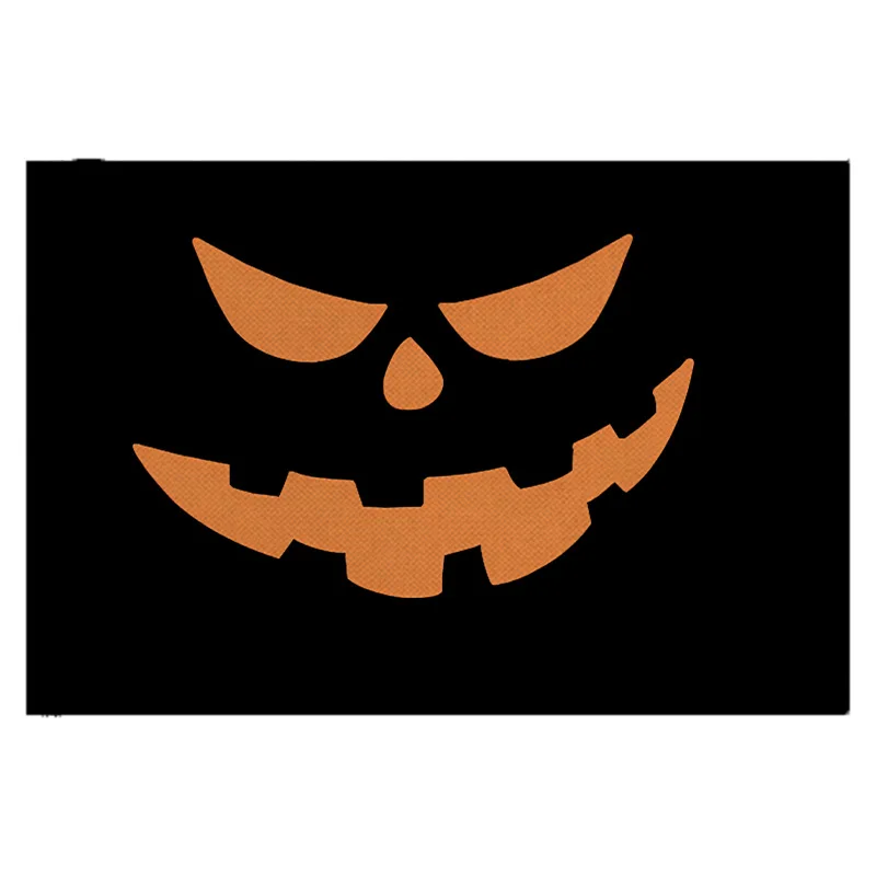 New Halloween Thanksgiving Autumn Harvest Cotton and Lines Placemat Series Small Table Flag Combination Tablemat Restaurant Fest