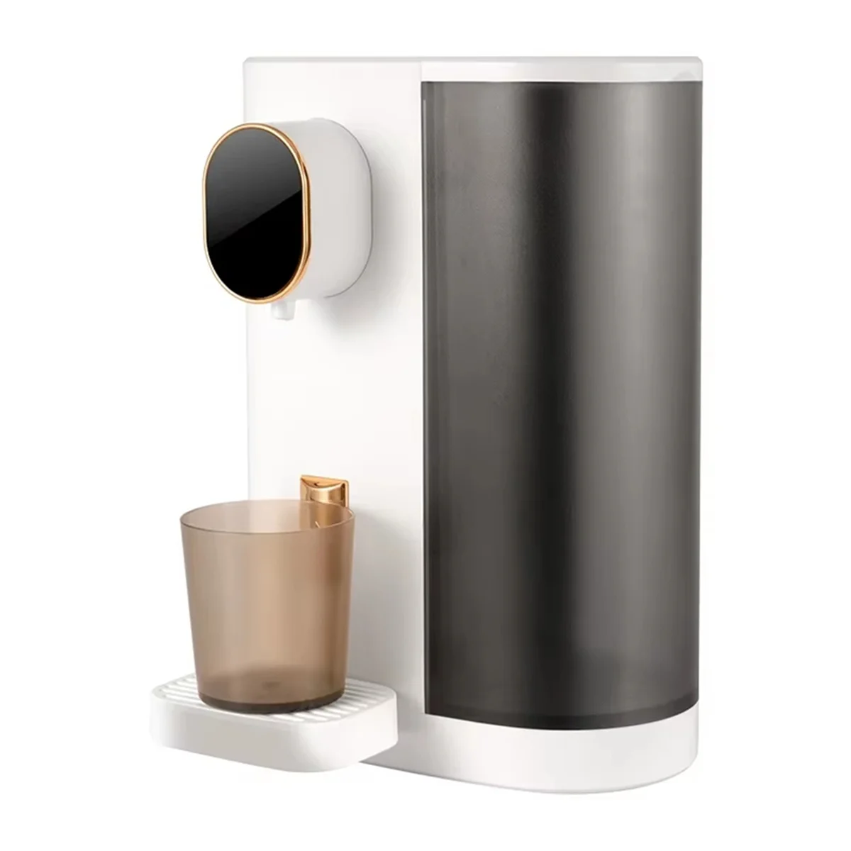 NEW 600ML Automatic Mouthwash Dispenser, Wall Mounted with 4 Adjustable Levels, Includes Cup & Magnetic Holder for Bathroom