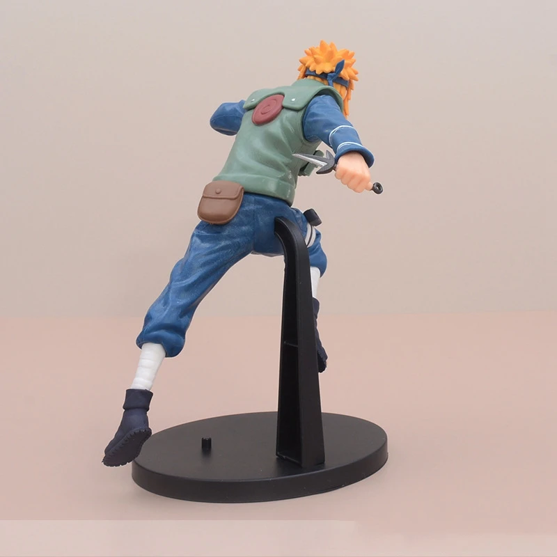 Bandai-figura de acción japonesa de Naruto, modelo de colección de PVC de 19cm, adornos, juguetes, regalos