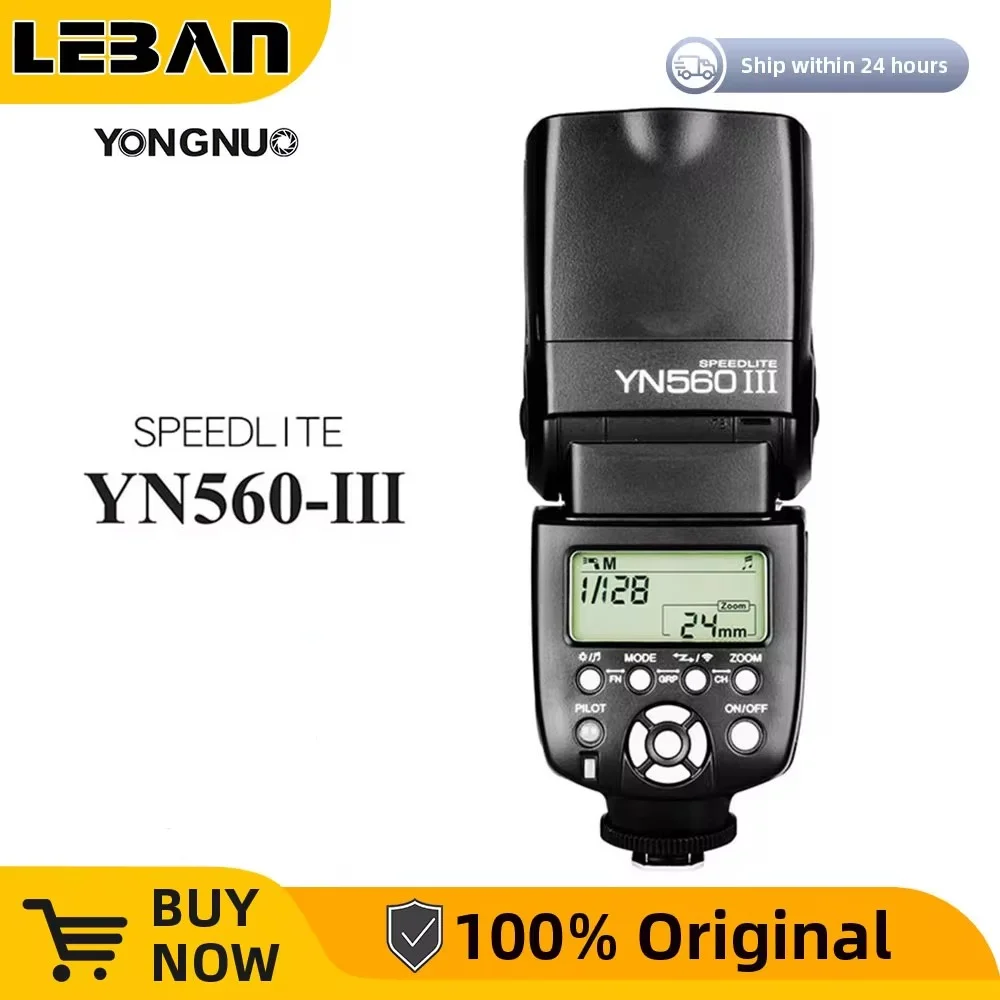 Yongnuo YN560III Professional Flash Speedlight Flashlight Yongnuo YN 560 III for Canon Nikon Pentax Olympus Camera