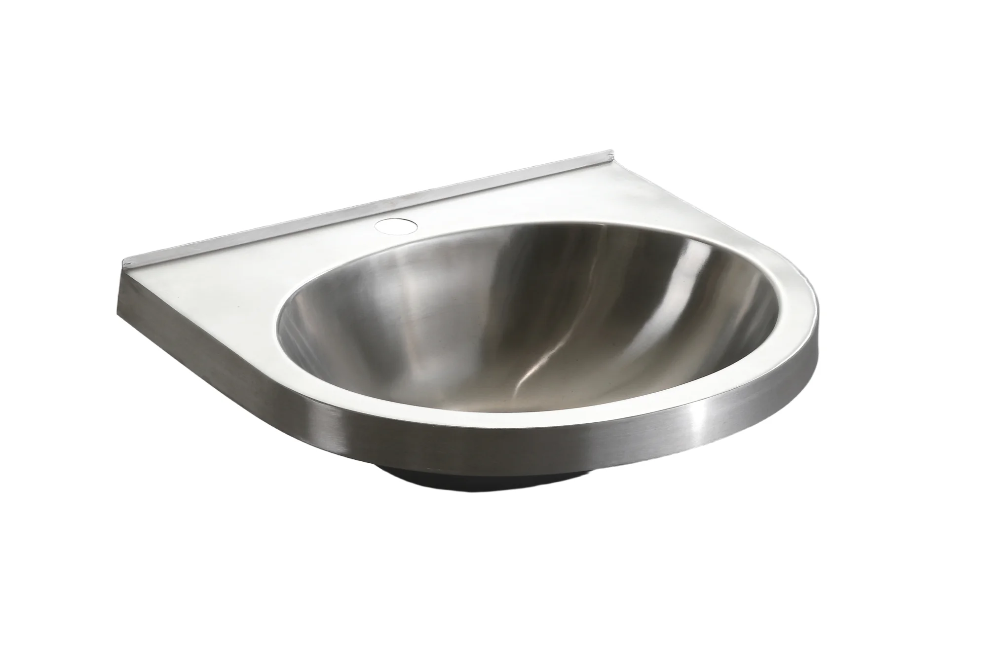 304 Stainless Steel Sink Rust-proof and Water Vapor-resistant Wall-mounted Washbasin Will Not rust After Long-term Use.
