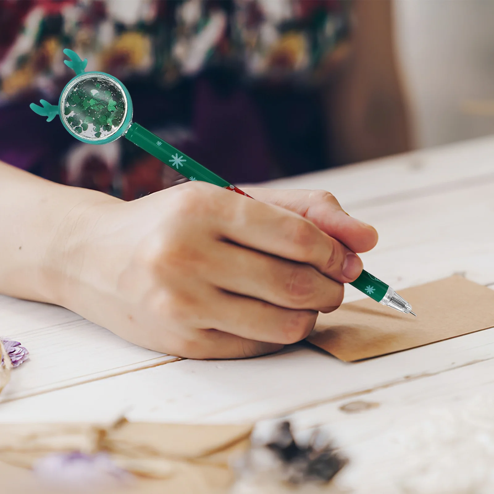 

36 шт., рождественские гелевые ручки с оленями, гладкие чернила, тонкие цветные ручки для письма, офисная классная ручка для письма, гелевая ручка, офисные принадлежности