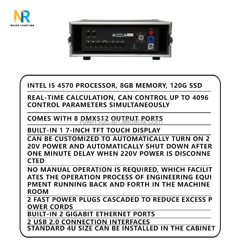 Stage Equipment Lighting Controller NPU Network Processing Unit Artnet DMX512 Converter for MA Light Console
