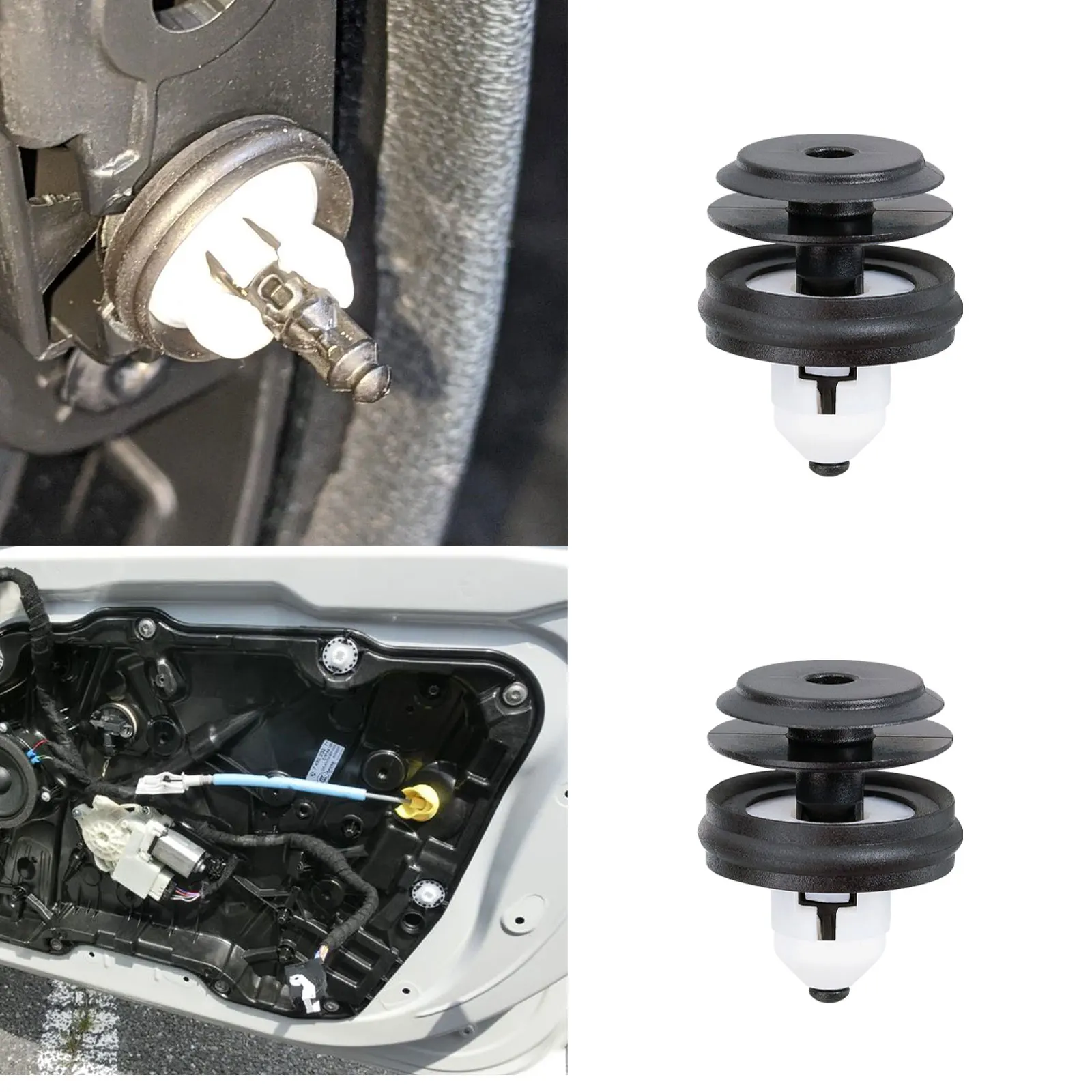 Car Interior Door Trim Panel Retainer Clips 51417325082 For BMW 3