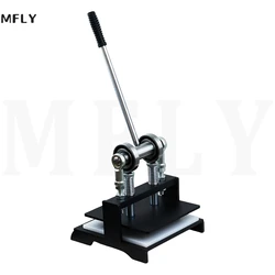 20x20CM Leather Die Cutting Press Machine Double Wheel Photo Paper PVC/EVA Sheet Cutter DIY Leathercraft Manual Embossing Tool