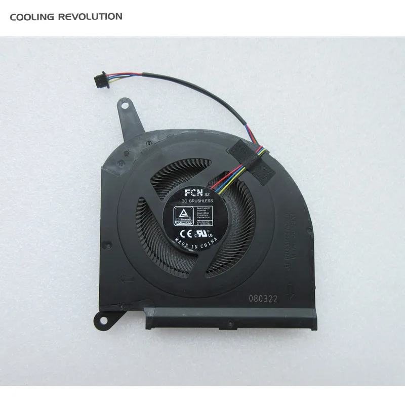 New Original Laptop Cooling Fan For GIGABYTE AORUS 5 SE4 RX5M i7-12700H CPU/NVIDIA GeForce RTX 3070 8GB GPU FNGT FNGS 12V 1A image 3