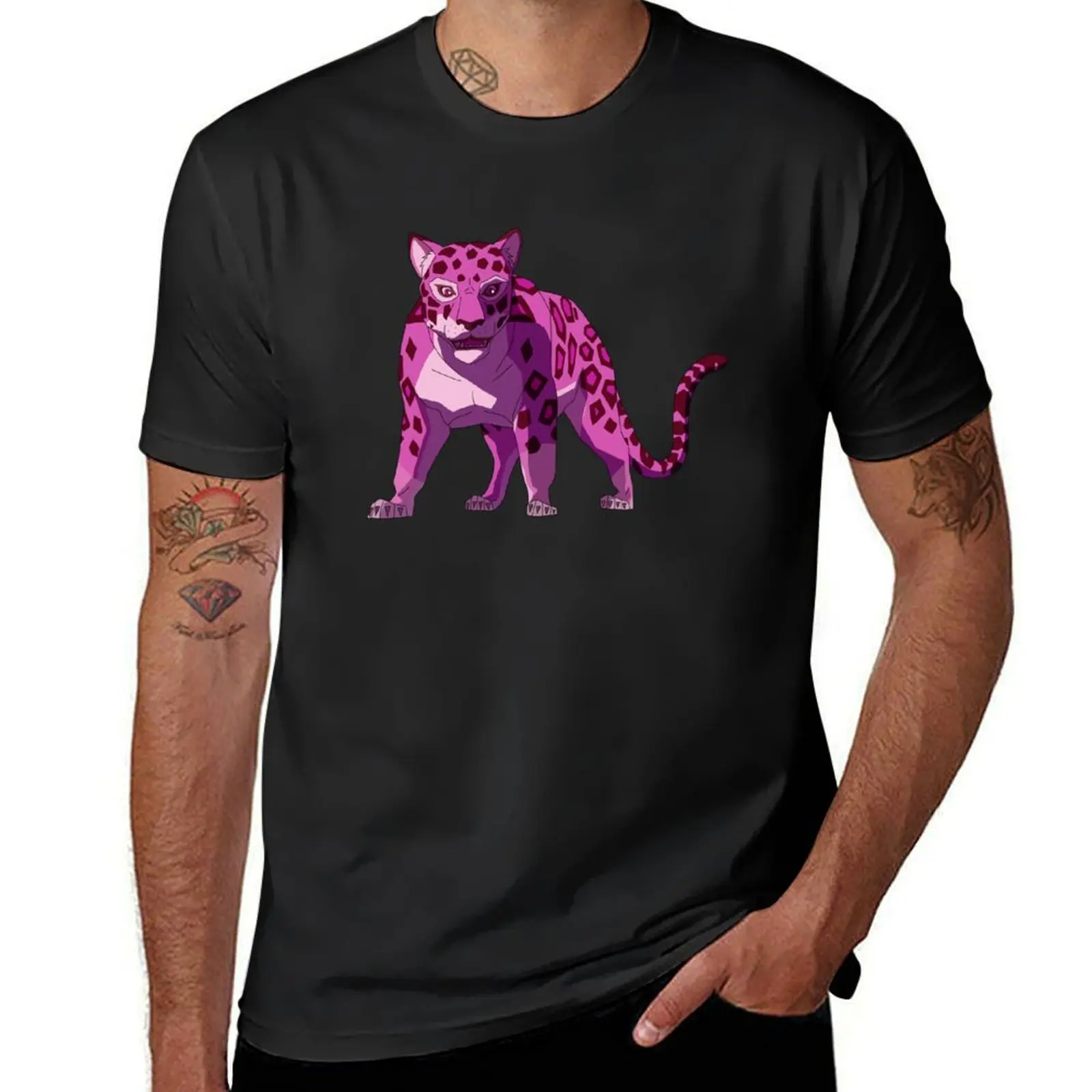 Mega Jaguar Kipo - Kipo And The Age Of Wonderbeasts T-Shirt animal prinfor boys Short sleeve tee blanks mens plain t shirts