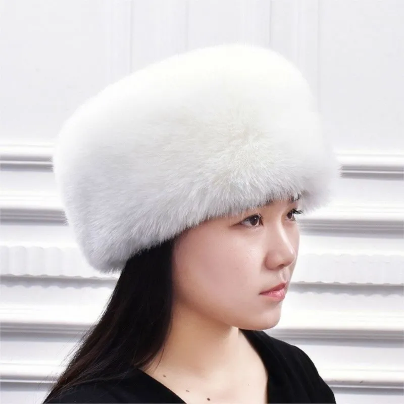 

Cotton hats men's and women's fur thickened dome