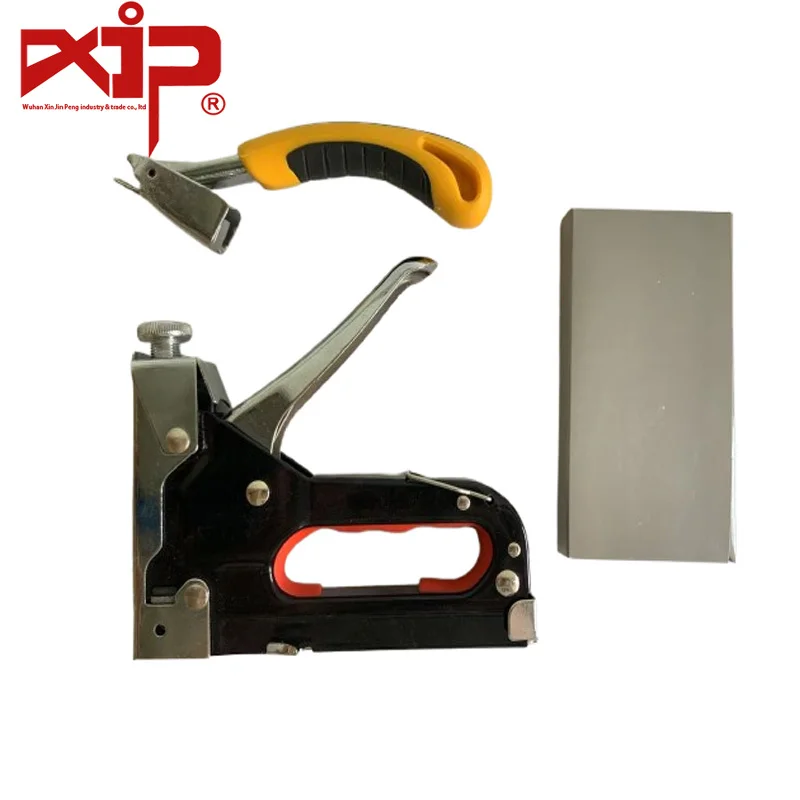 

Nailing Gun 3-in-1 Hand Press Machine Efficient Compact & Multi-Functional Manual Staple Nailer for Woodworking Upholstery