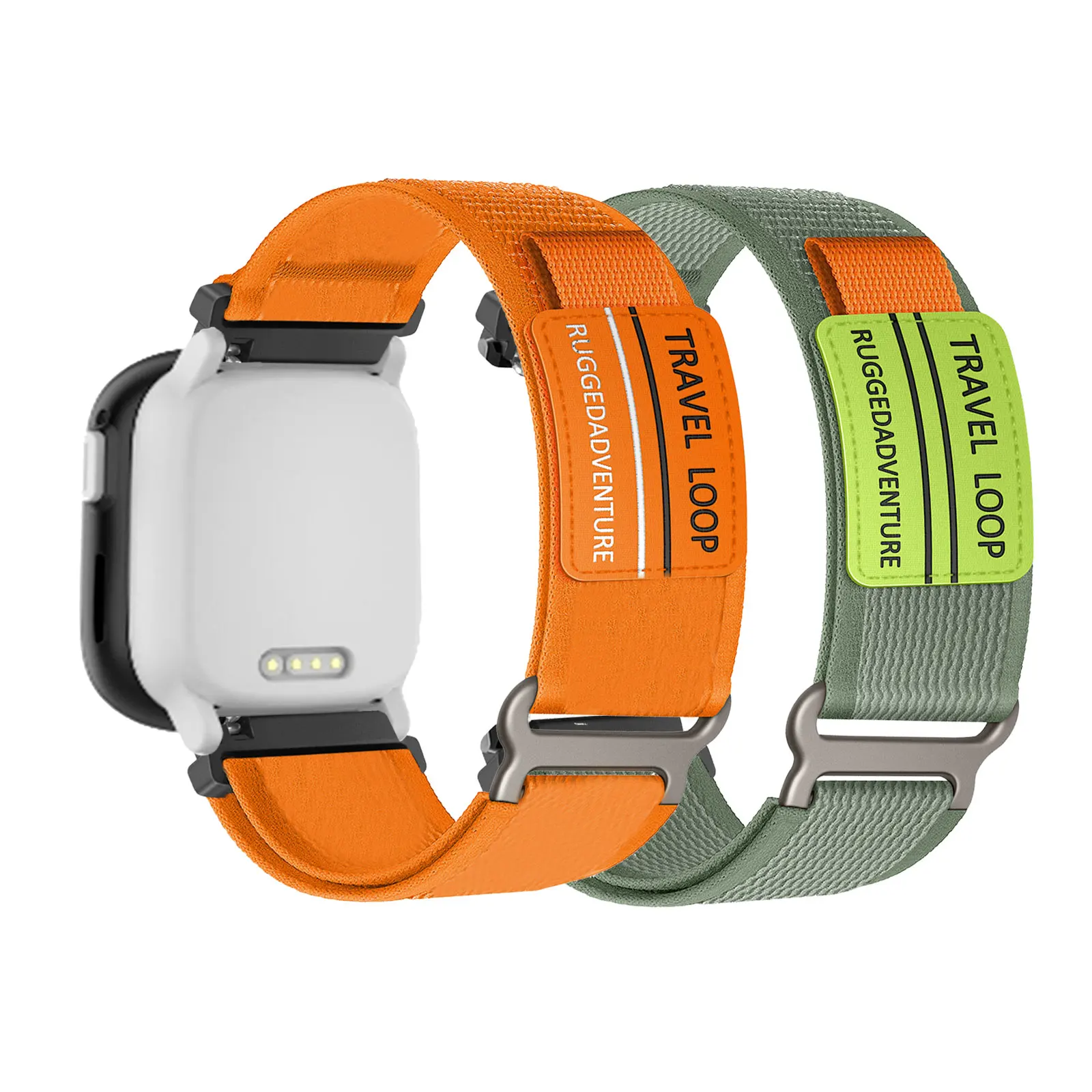 

2pcs Nylon Velcro Bands for Xplora X6 Play/X6/X6 Pro/XMOVE/Anio 5, Gabb Watch/Watch 2/Watch 3, Gizmo Watch/Watch 2/Watch 3 Strap