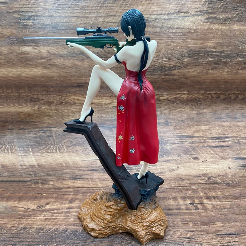 Reside Evil Jill Valentine Leon Kennedy Ada Wong Statue PVC Action Figure AdaWong Collectible Model Dolls Toys