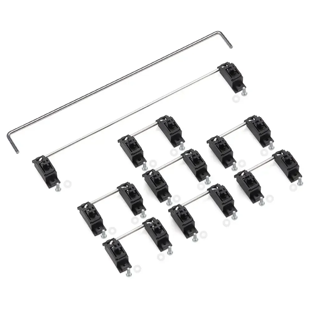 Stock Original cherry PCB mount stabilizer screw in stab 6.25u 7u spacebar for 87 108 keyboards