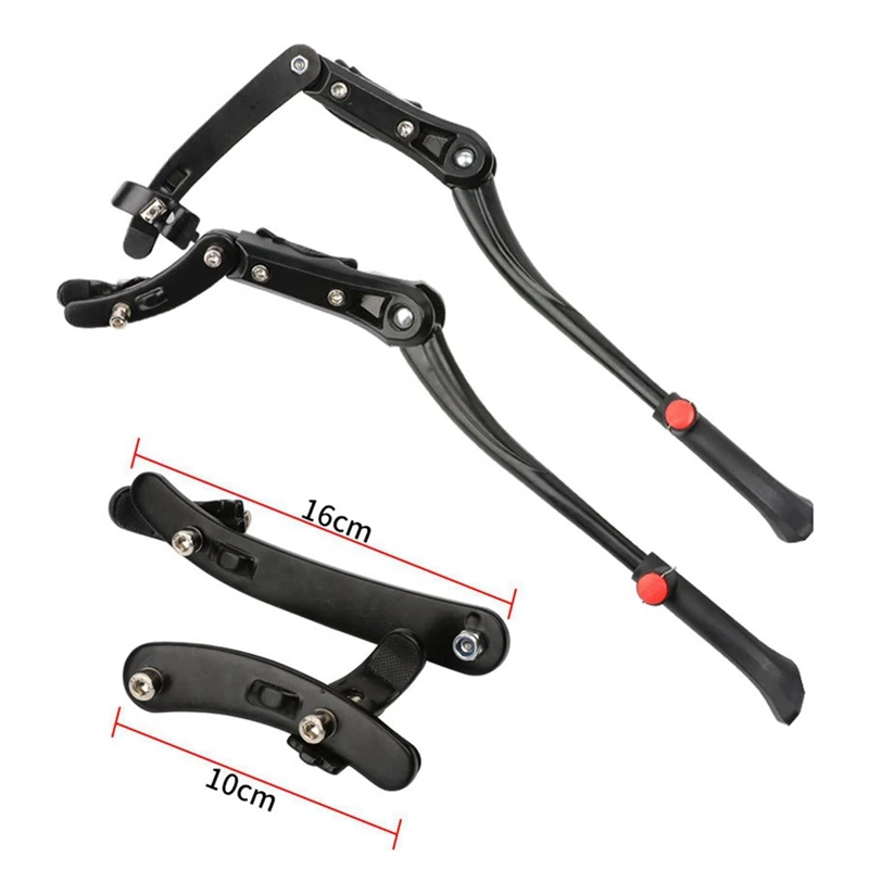 

ZXC-ryBicycle Подставка Регулируемая подставка для велосипеда Складная подставка для велосипеда по высоте Универсальная боковая подставка для дорожного велосипеда на 29 дюймов