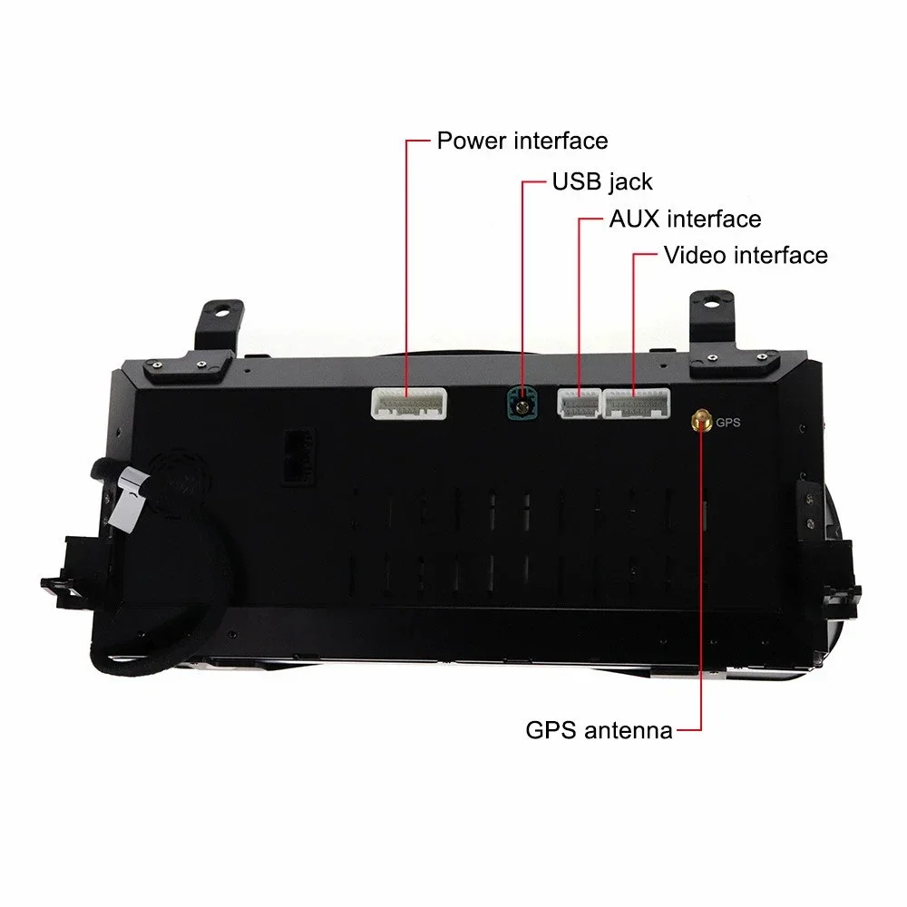 NaviHua 12.3 Inch Car LCD Instrument Cluster LCD Digital Speedometers Dashboard For Toyota Highlander 2016