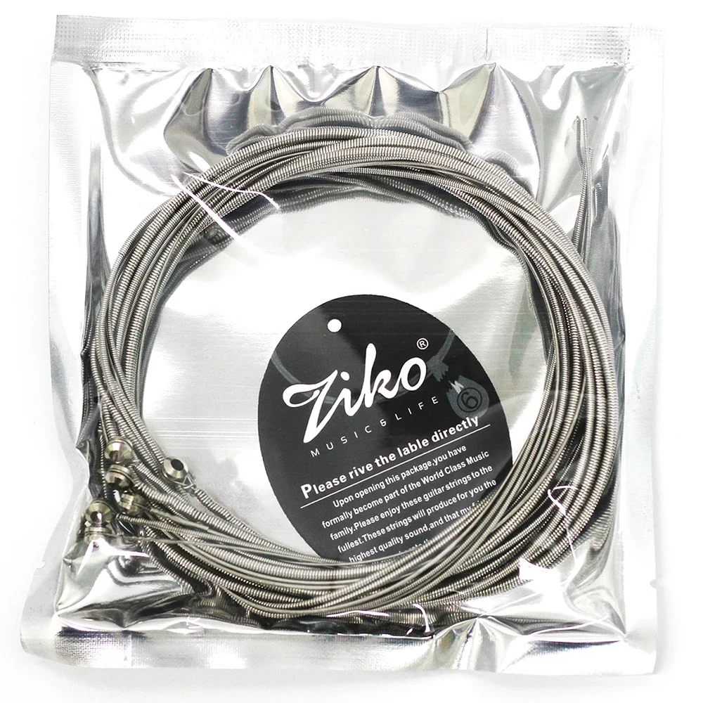 ZIKO 4 /5/6 Strings Bass Electric Guitar Strings StringsNickel Wound Hexagonal  Alloy Core Guitar String Electric Bass String