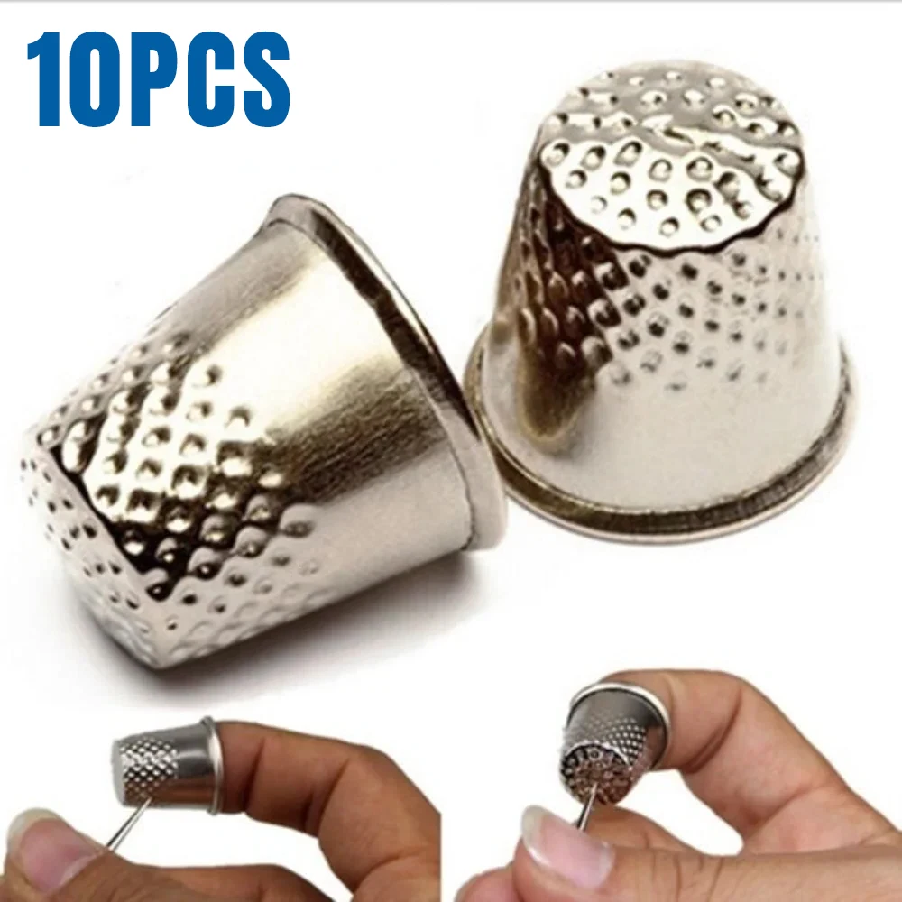 Antique Brass Sewing Thimble – Hard Metal Finger Protector, Needles Partner, DIY Sewing Tools & Accessories LK-AA335