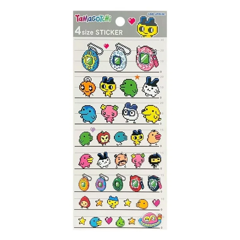 Tamagotchi Kuchipatchi Mametchi Memechi kreative Cartoon-Aufkleber, Animationszubehör, zweidimensionale, niedliche, dekorative Aufkleber – Detail 3