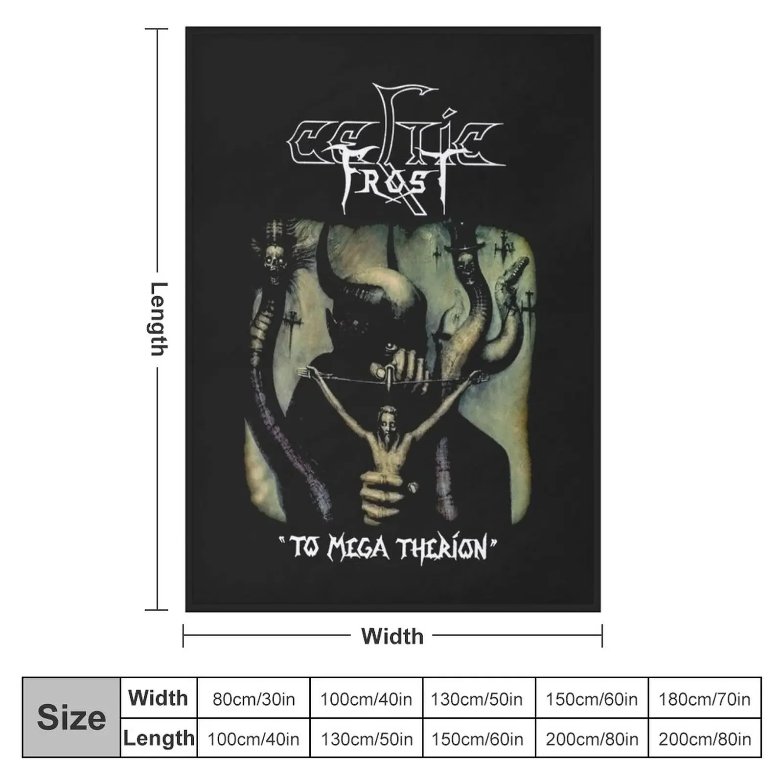 New Best Celtic Frost Throw Blanket Decorative Throw Bed covers Soft Big Blankets