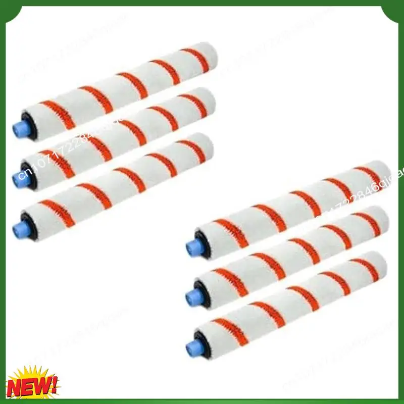 

A48I 6Pcs Robot Vacuum Parts Accessories. Main Roller Brush For Ilife W400 W450 Washing Robot Vacuum Cleaner Brushes