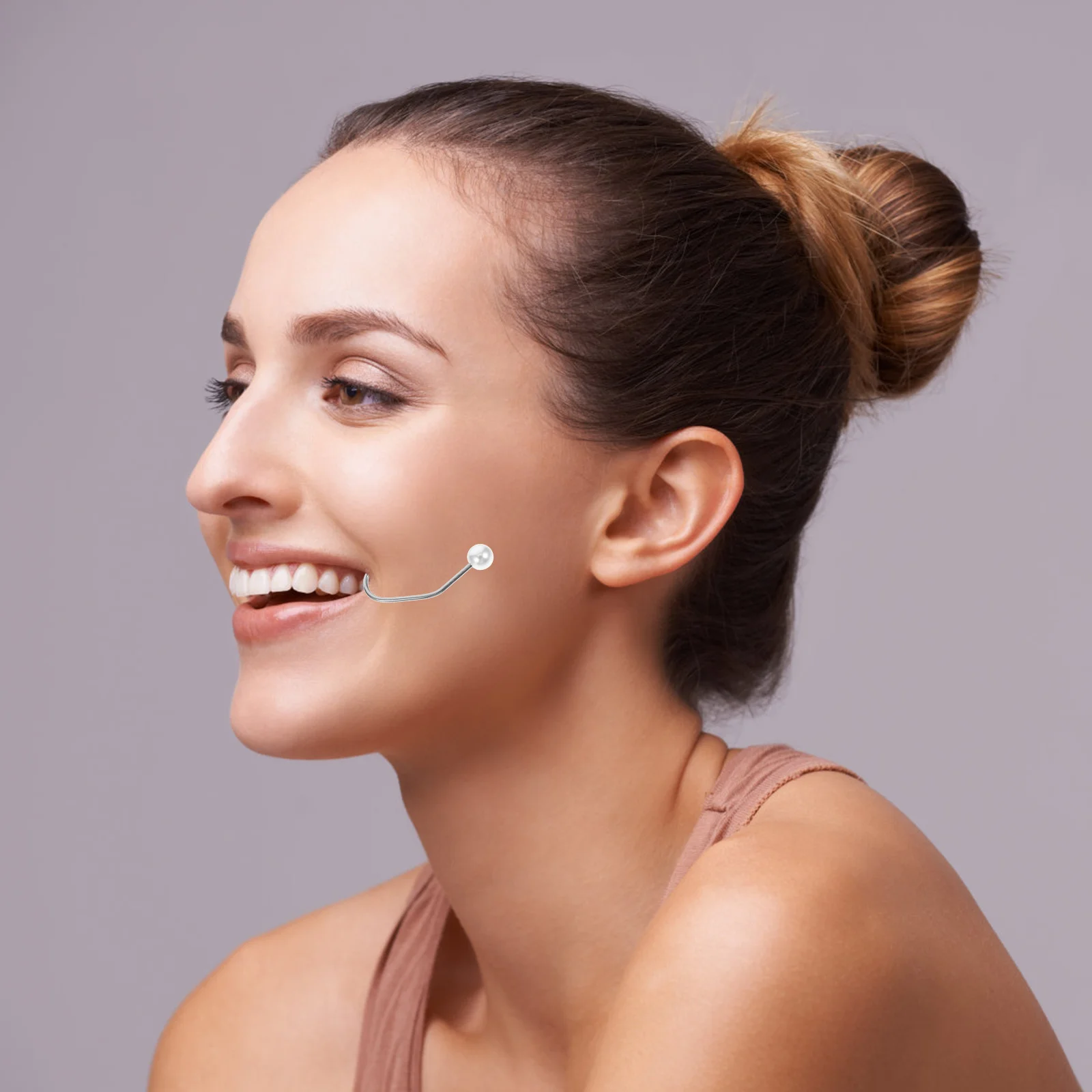 2Pcs Facial Dimple Lift Device Dimple Exercise Tool for Natural Dimples Shaping Reusable Face Muscle Exerciser Comfortable