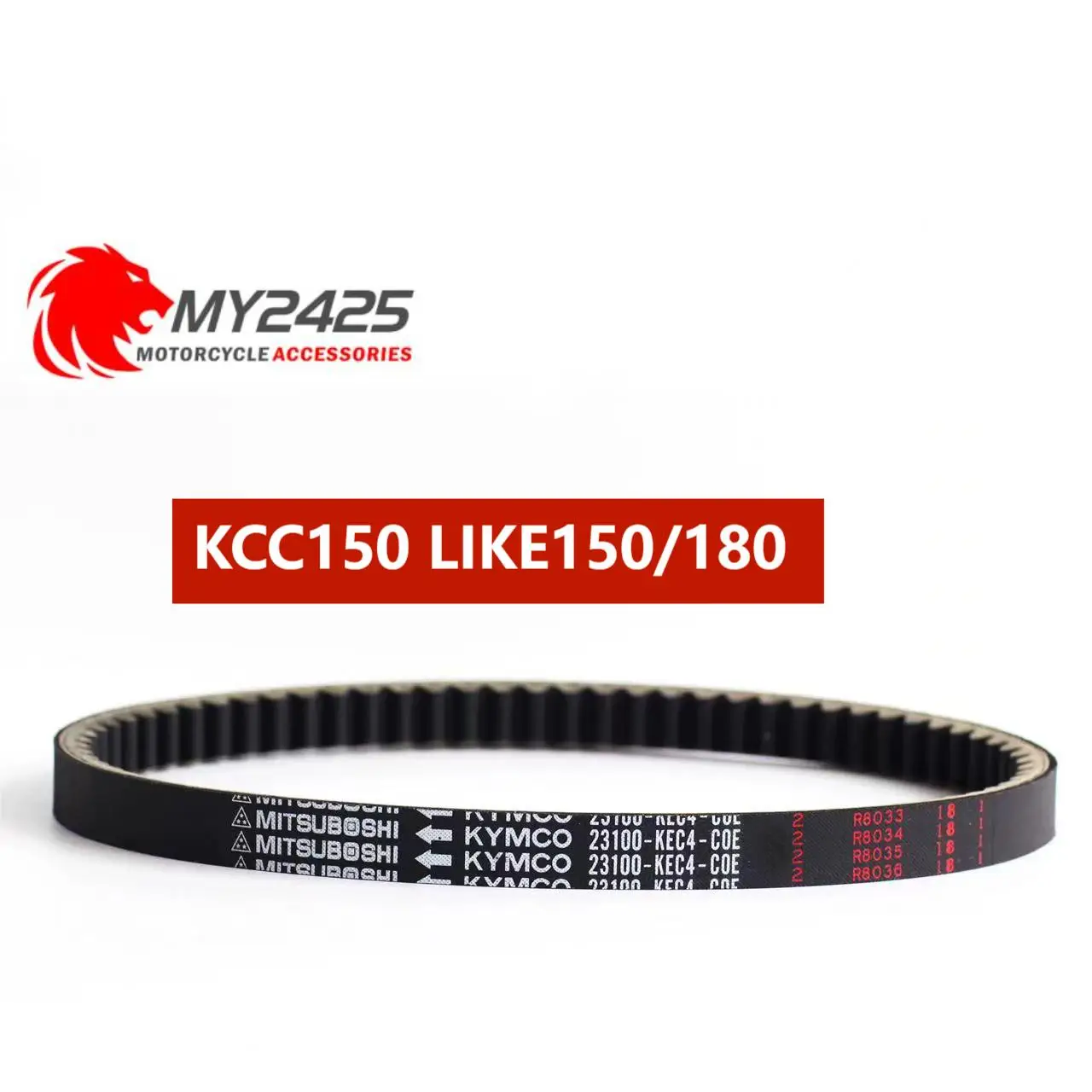 Orignal OEM KEVLAR Drive Belt for KYMCO KCC150 ACC LIKE150 LIKE180 23100-LFB6 BANDO Motorcycle transmission belt DRIVE BELT