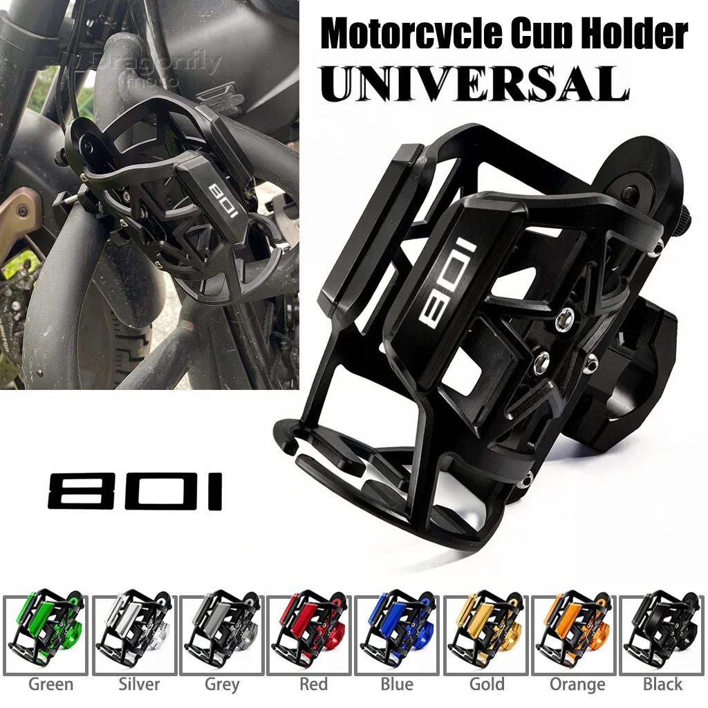 

Cup Holder For Husqvarna Vitpilen 801 Svartpilen 801 Motorcycle Beverage Water Bottle Cage Drink Cup Holder Mount Accessories