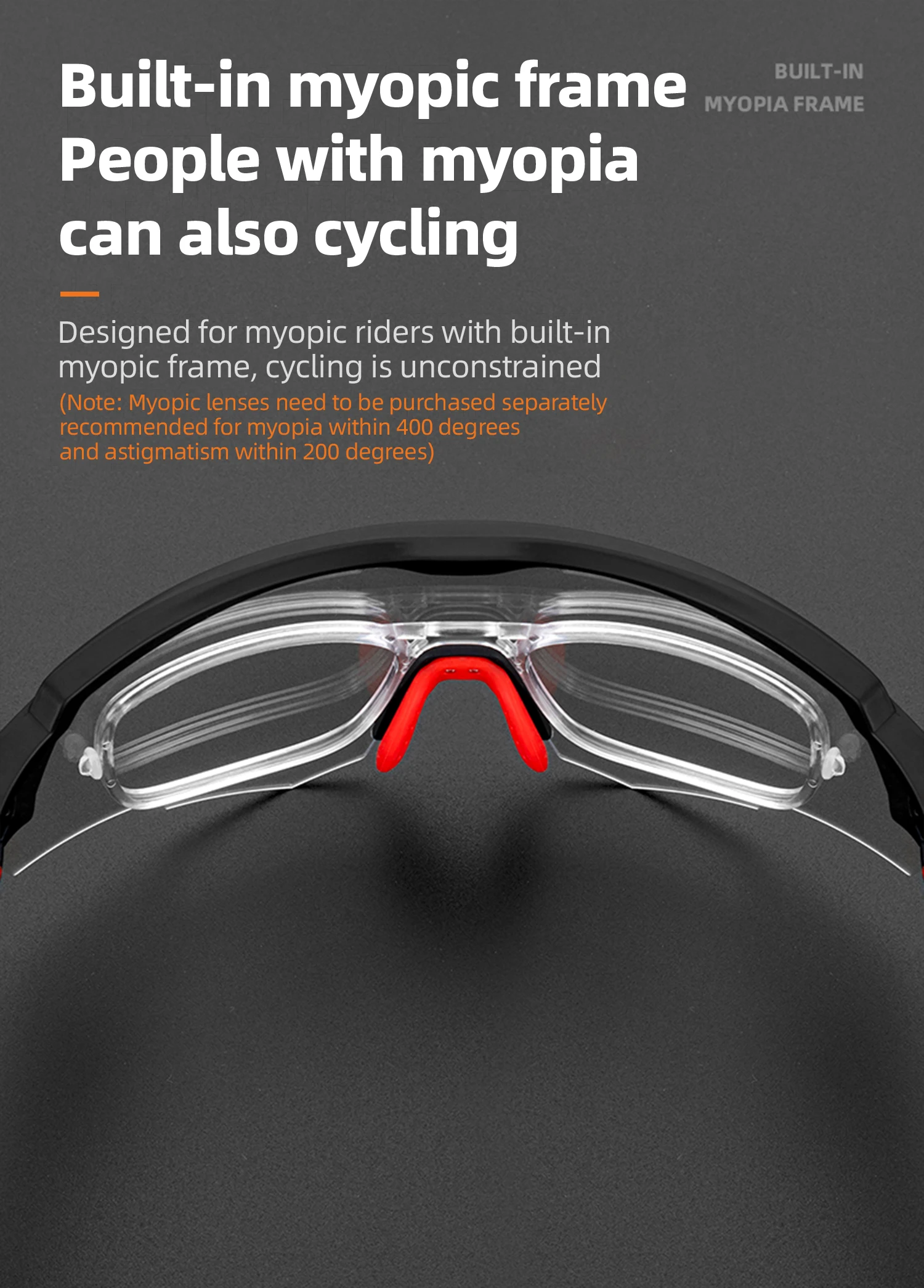 ROCKBROS Photochrome Anit-fog Fahrrad Brille UV400 Sonnenschutz Fahrrad Sonnenbrille Sport Laufen MTB Rennrad Brillen Brille – Detail 12