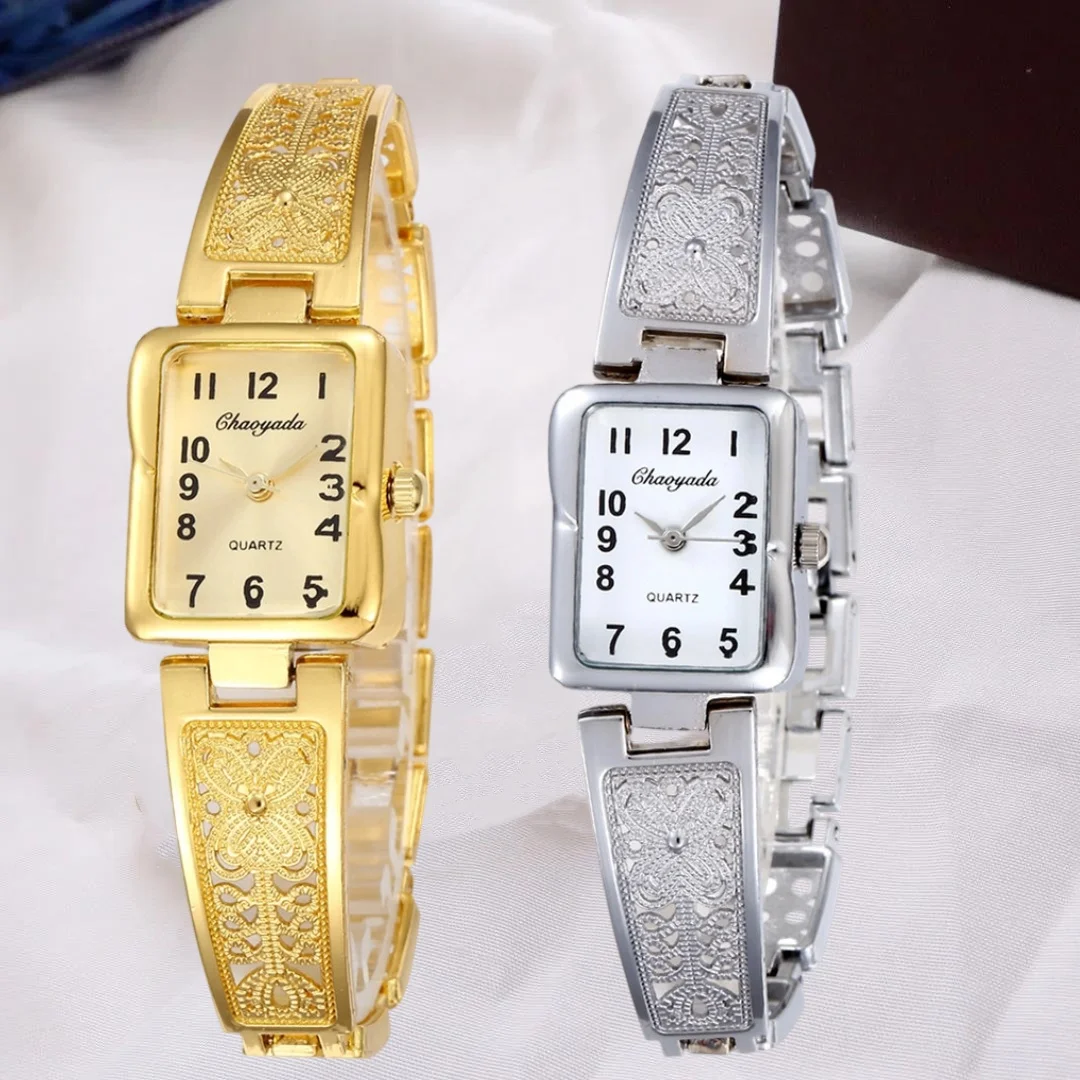 

Reloj Mujer Роскошные золотые, серебряные квадратные кварцевые наручные часы для женщин, модные элегантные женские часы, женские часы relogio feminino