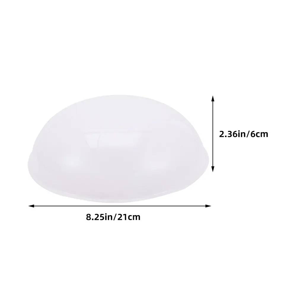 4Pcs LED Ceiling Light Replacement Cover Round Plastic Diffuser Shade for Hallway Corridor Balcony Minimalist Elegant Light