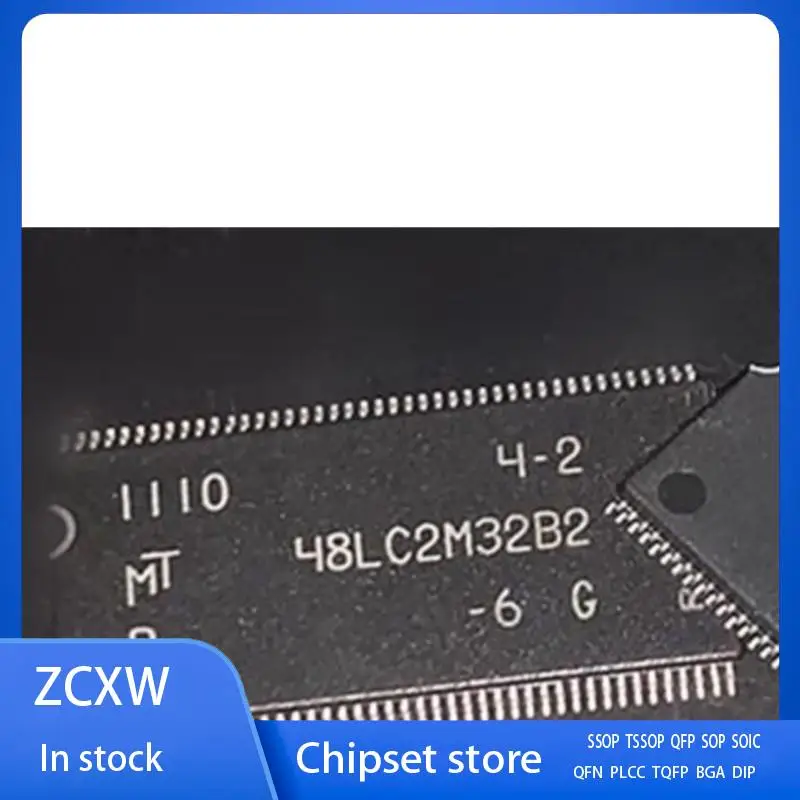 20PCS/LOT  MT48LC2M32B2 48LC2M32B2 MT48LC2M32B2TG-7G MT48LC2M32B2P-6G MT48LC2M32B2P-6 48LC2M32B2P-6G MT48LC2M32B2P TSOP86