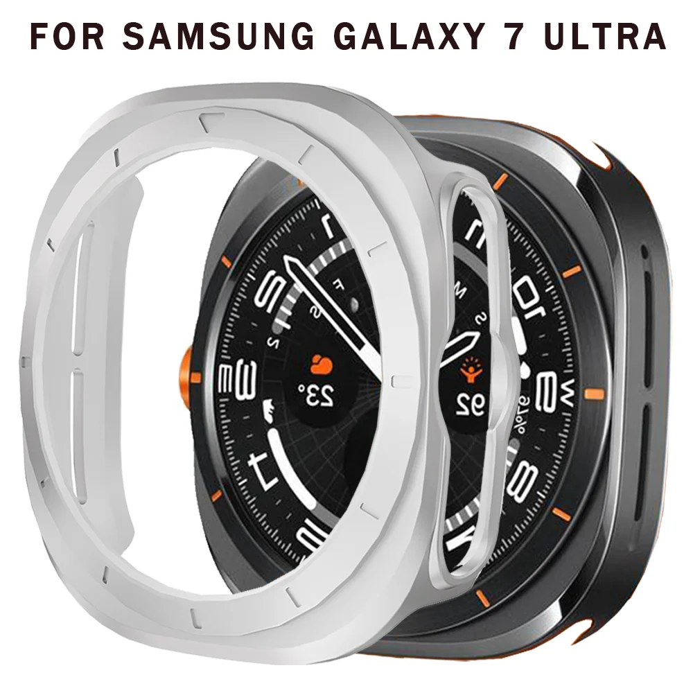 PC Matte Watch Case for Samsung Galaxy Watch 7 44mm 40mm Screen Protector Bumper All-Around Galaxy Watch 7Ultra 47mm Accessories