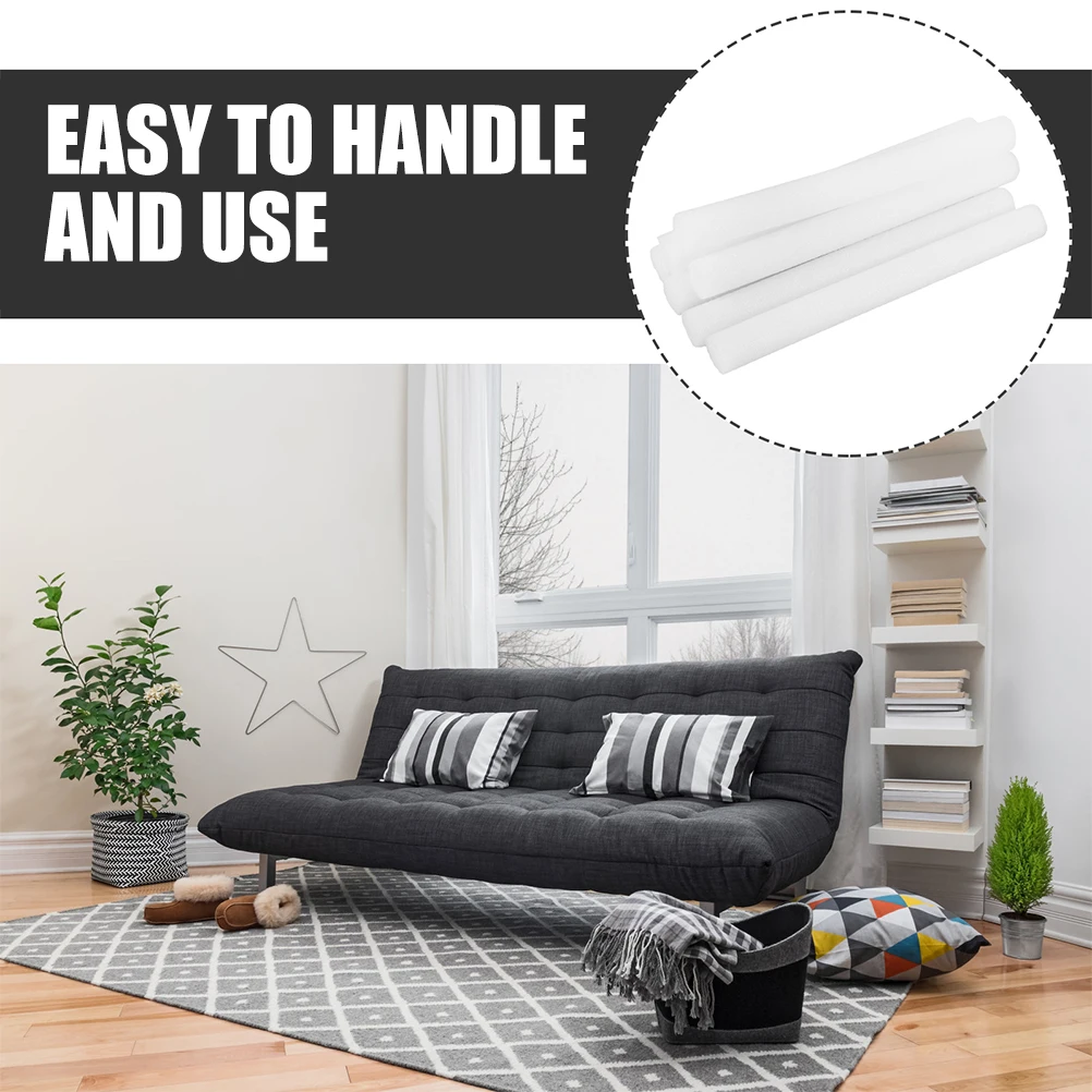 

10pcs Furniture Cover Tuck Grips Filling Rods 15mm 500mm Caulk Saver Sofa Grips Couch Sticks Furniture Protector Gap Blocker