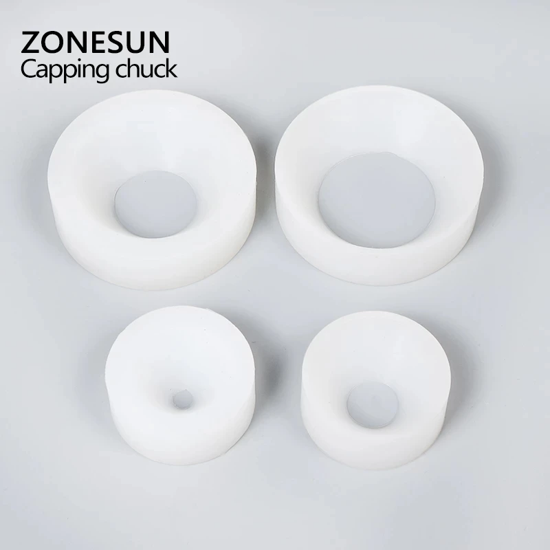 ZONESUN Tutup Chuck Mesin Penutup 10-50Mm untuk Mesin Penutup Manual